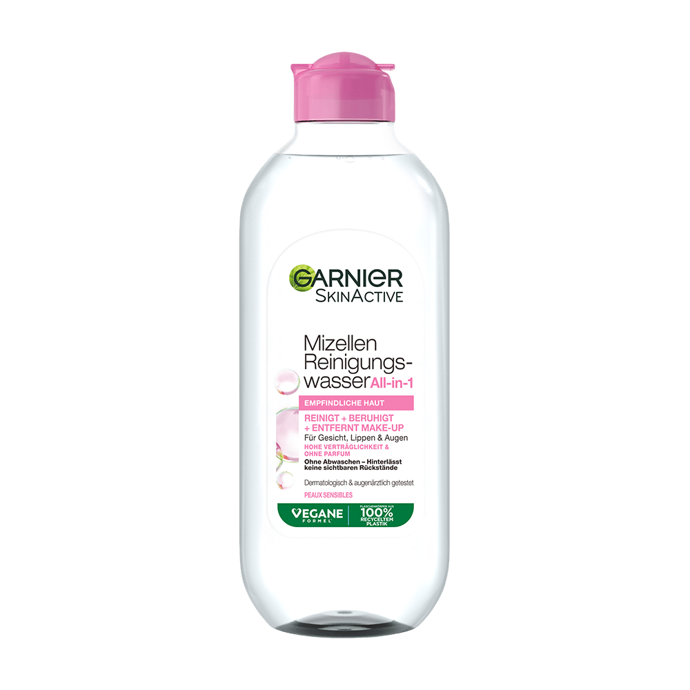 Garnier Mizellen Reinigungswasser Mizellen Reinigungswasser All-in-1 Empfindliche Haut Produktbild